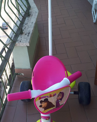 Triciclo bimba Masha e Orso