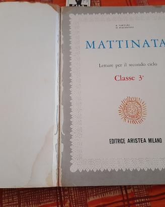 Mattinata. 3 libri scolastici vintage