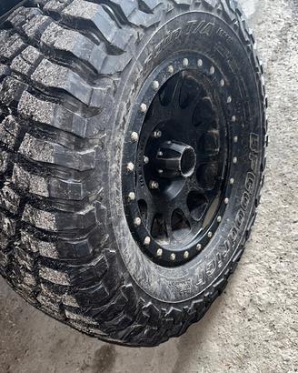 5 Gomme Bf goodrich K02 Allterrain + accessori