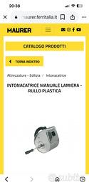 Intonacatrice manuale