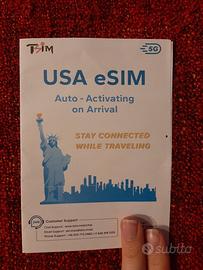 eSim Usa