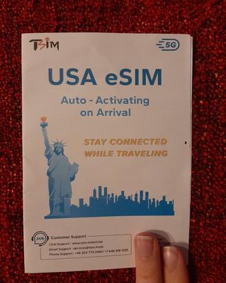 eSim Usa