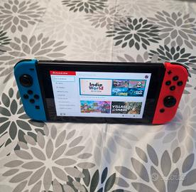 Nintendo Switch con giochi e accessori 