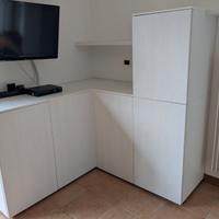 Mobile bianco componibile - armadio