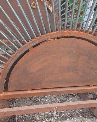 Cancello in ferro naturale di 400 x 180/192 x 225