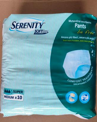 Mutandina Assorbente SERENITY SoftDry Traspirante
