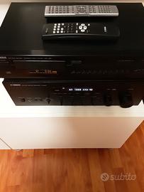 Coppia Yamaha Amplificatore + CD Player 