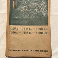 Catalogo parti di ricambio FIAT 1100 B BL BLR..
