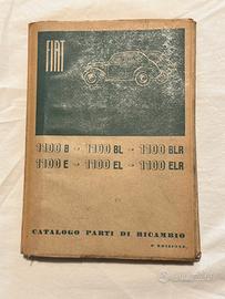 Catalogo parti di ricambio FIAT 1100 B BL BLR..