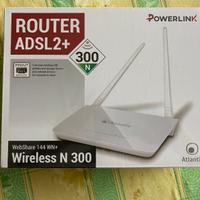 34 ROUTER ADSL2 ATLANTIS WIRELESS A02-RA144-W300N+