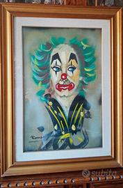 Quadro olio di Romano Mussolini.