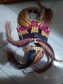Maschera messicana vintage cerimoniale folk