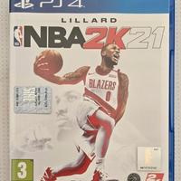 Gioco PS4 NBA 2K21 sport Basket Playstation 4