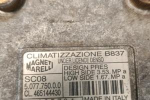 COMPRESSORE ARIA CONDIZIONATA FIAT PUNTO 1.2 BENZI