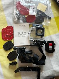 Remote per camera nilox + case + accessori