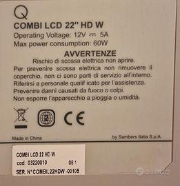 Tv Lcd 22 pollici con Dvd