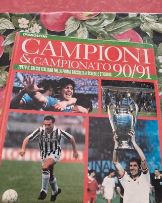 Album De Agostini Campionato 1990-91