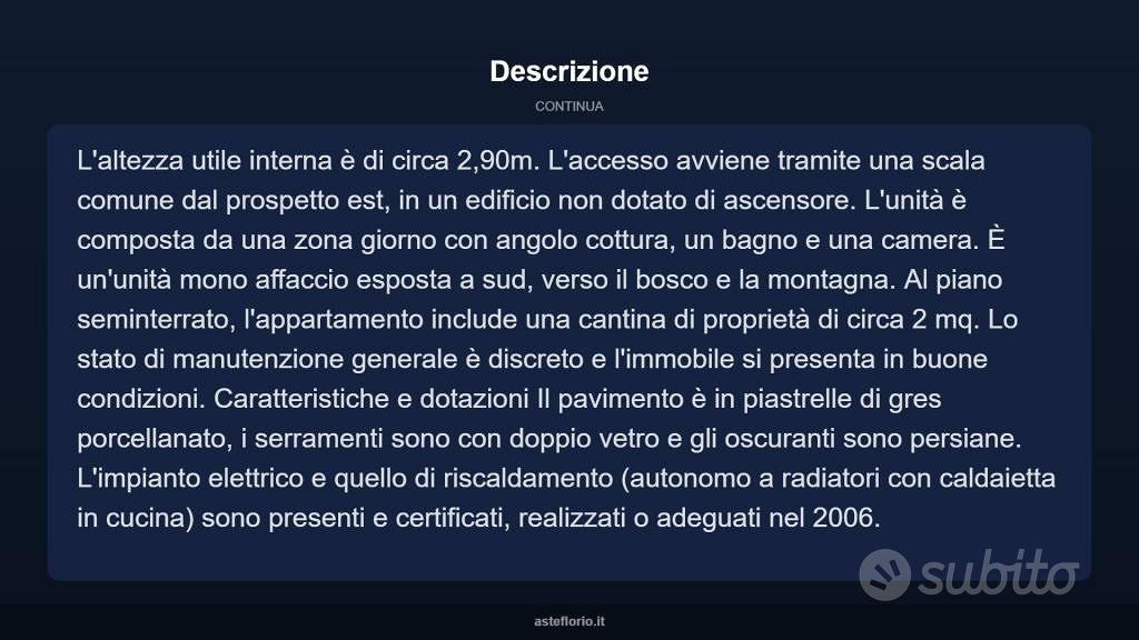 Appartamento – Schilpario, Pradella - Altro