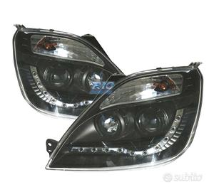FARI FORD FIESTA 02-05 LUCE DIURNA SFONDO NERO