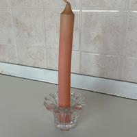 Portacandele Vintage a Fiore Anni '70