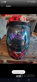 maschera casco parkside