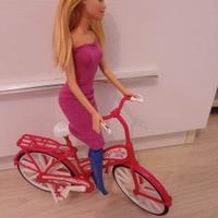 Bicicletta Barbie + Barbie 