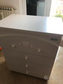 Lettino piu fasciatoio