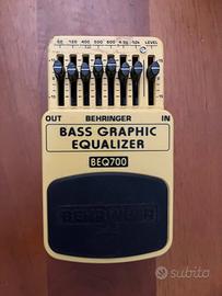 Bass Graphic Equalizer BEQ700 Behringer EQ