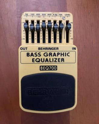 Bass Graphic Equalizer BEQ700 Behringer EQ
