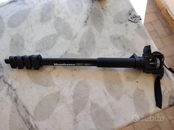 Monopiede Manfrotto completo di testa