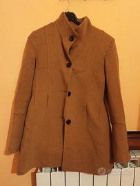 giacca in cashmere caramello