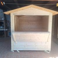 casetta in legno chiosco