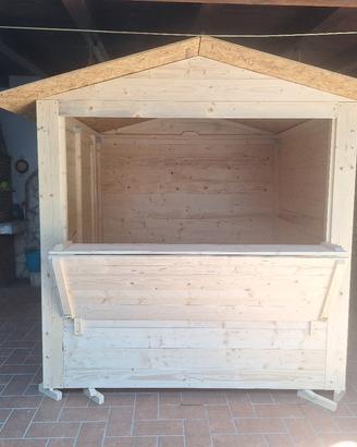 casetta in legno chiosco