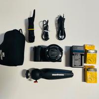 Kit fotografico con Sony A5100