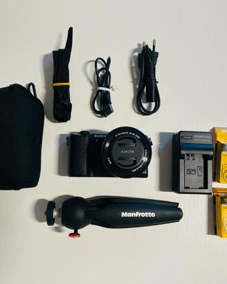Kit fotografico con Sony A5100