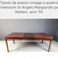 Tavolo Molteni per Mangiarotti anni 70
