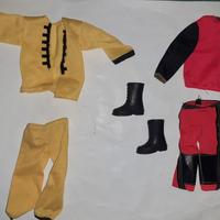 2 Outfit Big Jim Motocross+kung fu/karate