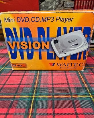 Lettore DVD, CD e MP3 Waitec Vision Vintage
