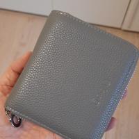 portafoglio donna O Bag grey plain