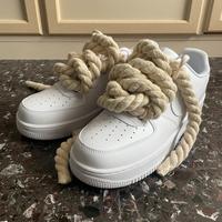 Nike Air Force 1 custom con rope laces