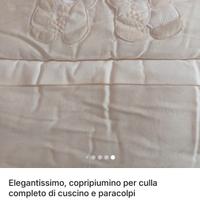 paracolpi nuovissimo per culla 