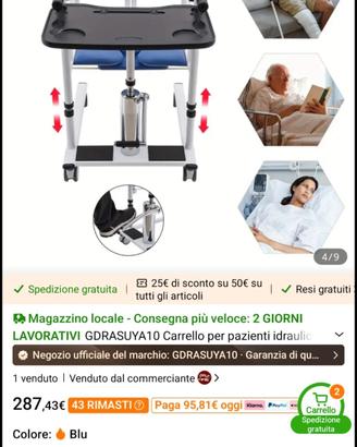 SOLLEVATORE IDRAULICO NUOVO 