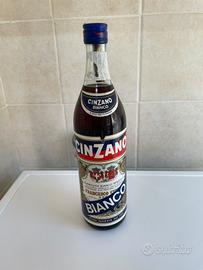 Bottiglia Cinzano Bianco Vermouth - Anni 60/70