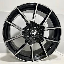 CERCHI IN LEGA ALFA ROMEO GIULIETTA DA 18 POLLICI