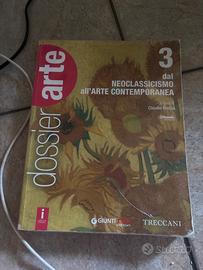 libro di storia dell’arte “dossier arte 3”
