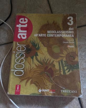 libro di storia dell’arte “dossier arte 3”