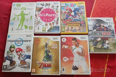 Set 8 Giochi  Wii