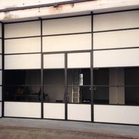 Vetrata in ferro L6,00mt H4,30mt P1,00mt