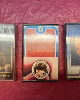 Lotto 3 Musicassette MINA – Vintage – Originali