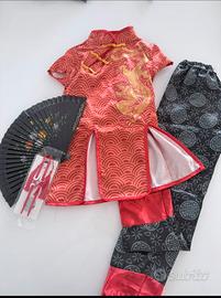 Vestito di carnevale da giapponese